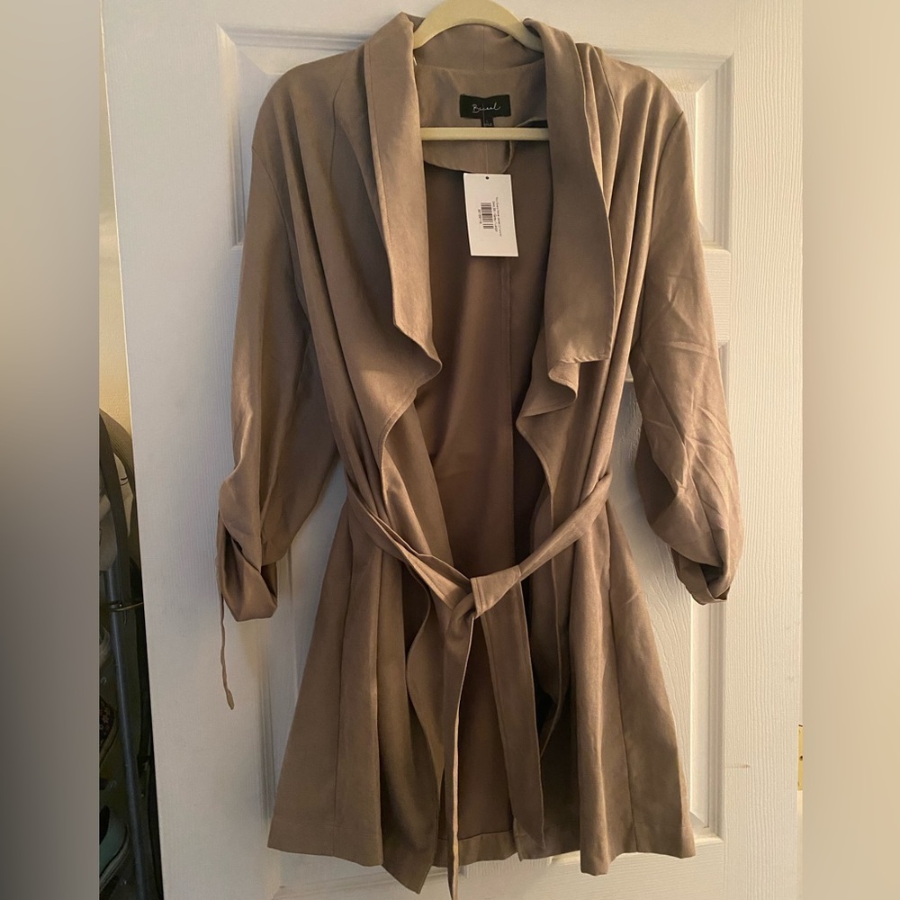 Tie waist jacket